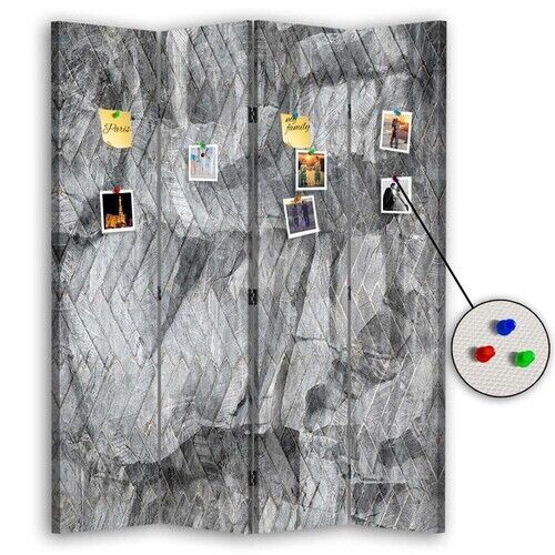 Raumteiler Beidseitig PIN IT, Frieden des Graus - (145x170)