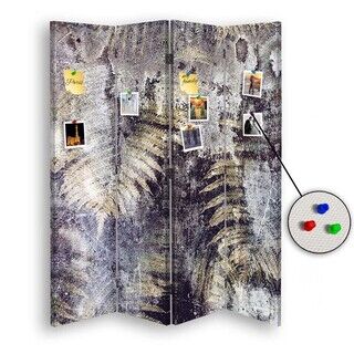 Raumteiler Beidseitig PIN IT, Dynamik der Natur - (145x170)