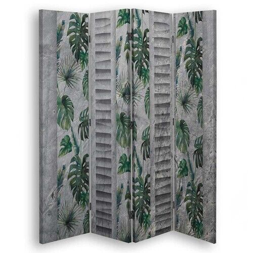 Raumteiler Beidseitig drehbar, Individuelles Design mit Monstera - (145x170)