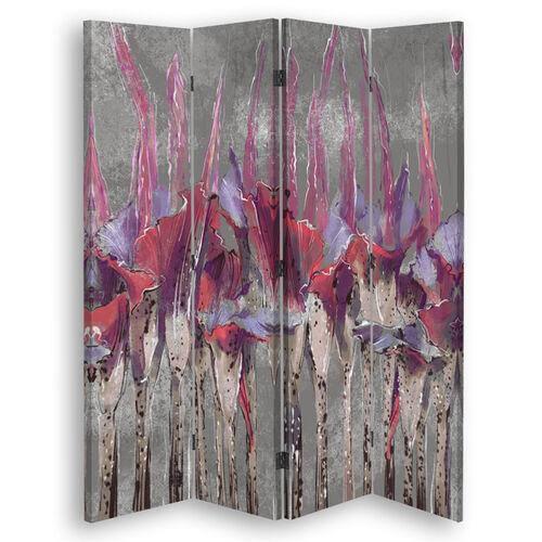 Raumteiler Beidseitig drehbar, Amorphophallus Blumen Pflanzen - (145x170)