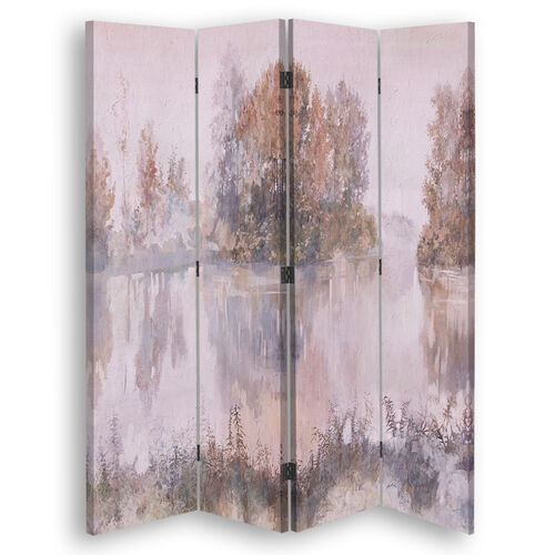 Raumteiler Beidseitig drehbar, Seeblick - (145x170)