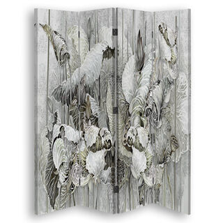 Raumteiler Beidseitig drehbar, Heilige Lotusblumen - (145x170)