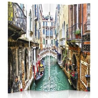 Raumteiler Beidseitig drehbar, Der venezianische Kanal r. Kulik - (145x170)