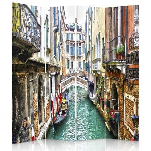 Raumteiler Beidseitig drehbar, Der venezianische Kanal r. Kulik - (145x170)
