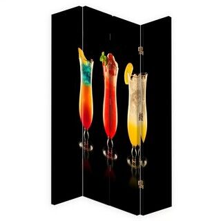 Raumteiler Beidseitig drehbar, Cocktails - (145x170)