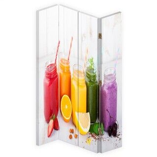 Raumteiler Beidseitig drehbar, Obstsammlung - (145x170)