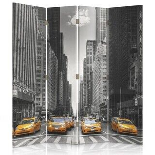 Raumteiler beidseitig drehbar, New York Taxi - (145x170)