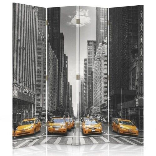 Raumteiler beidseitig drehbar, New York Taxi - (145x170)