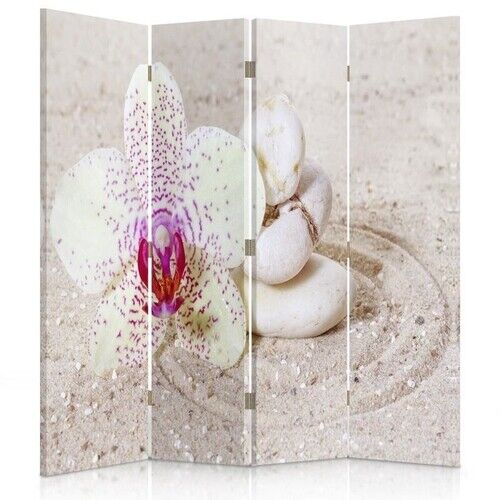 Raumteiler Beidseitig drehbar, Sand Zen - (145x170)