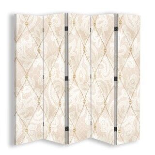 Raumteiler Beidseitig, Serene Beige - (180x170)