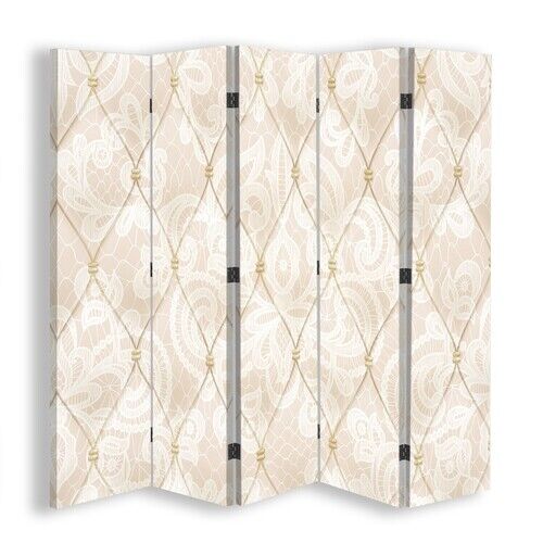 Raumteiler Beidseitig, Serene Beige - (180x170)