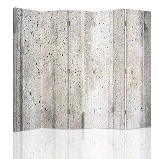 Raumteiler Beidseitig, Getupfter Beton - (180x170)