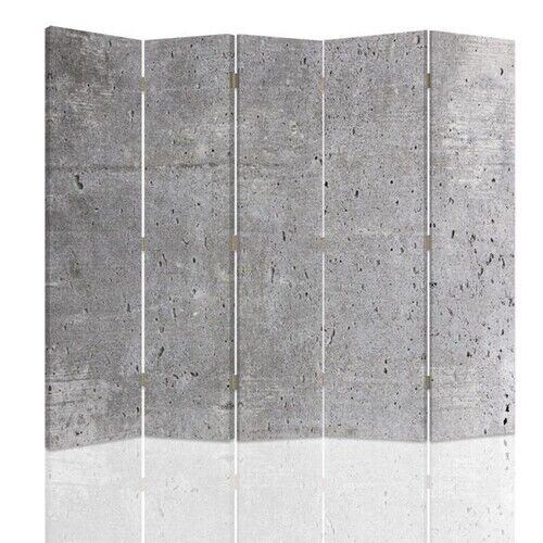 Raumteiler Beidseitig, Betontextur - (180x170)