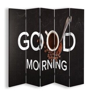 Raumteiler Beidseitig, Guten Morgen - (180x170)