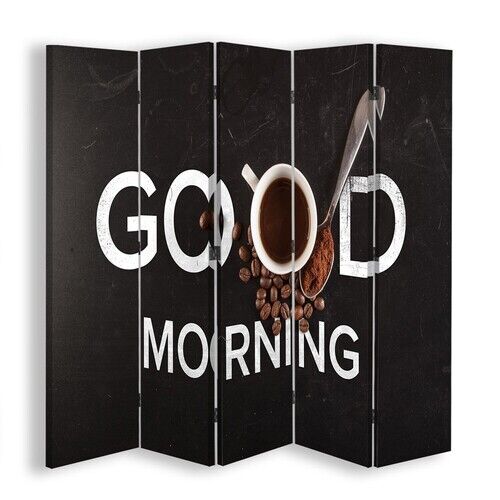 Raumteiler Beidseitig, Guten Morgen - (180x170)
