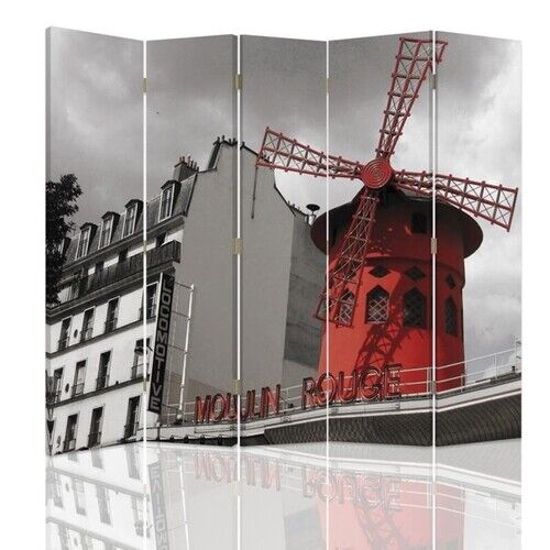 Raumteiler Beidseitig, Moulin Rouge - (180x170)