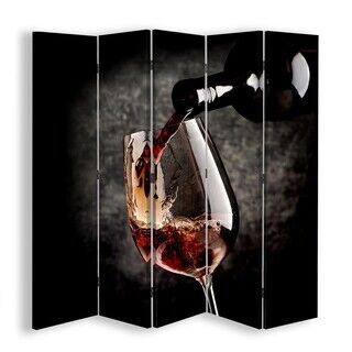 Raumteiler Beidseitig, Aroma von Rotwein - (180x170)