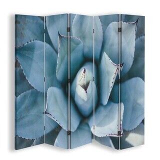 Raumteiler Beidseitig drehbar, Agave von oben - (180x170)