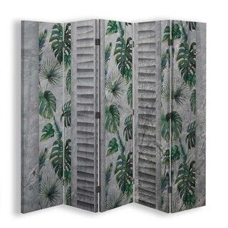 Raumteiler Beidseitig drehbar, Individuelles Design mit Monstera - (180x170)