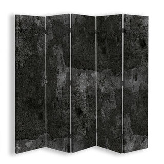 Raumteiler Beidseitig drehbar, Alte Betonwand - (180x170)