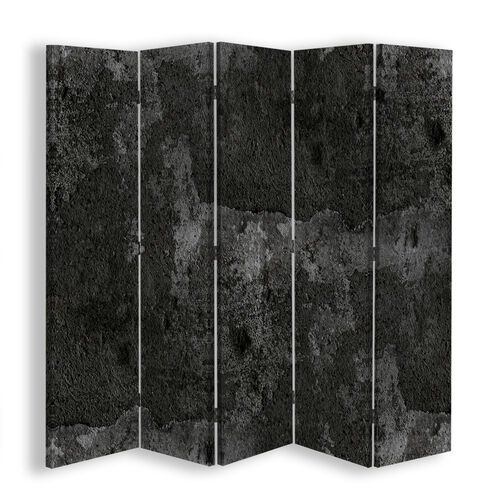 Raumteiler Beidseitig drehbar, Alte Betonwand - (180x170)