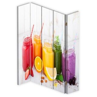 Raumteiler Beidseitig drehbar, Obstsammlung - (180x170)