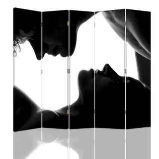 Raumteiler Beidseitig drehbar, Zeit für Nähe - (180x170)
