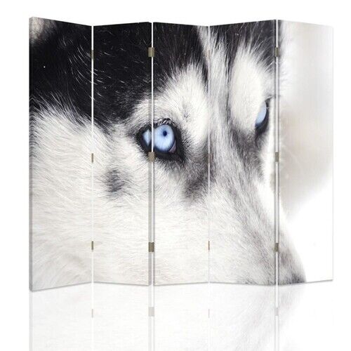 Raumteiler Beidseitig drehbar, Sibirischer Husky - (180x170)