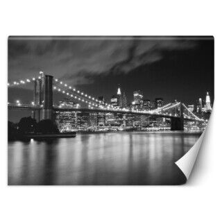 Tapete, Brooklyn Bridge bei Nacht, New York