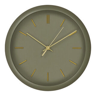 Rossano Wanduhr - Wanduhr, grün, geräuschlos ø30 cm
