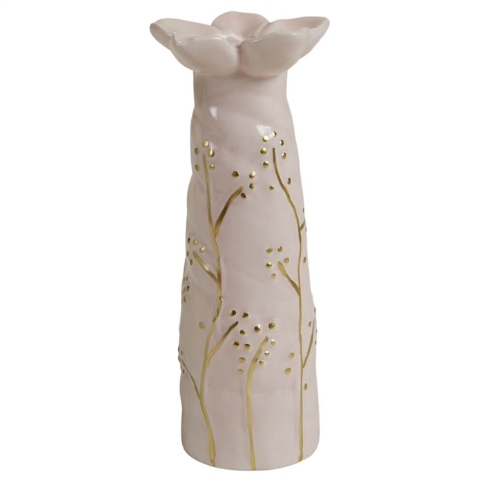 2 Stk. Eulenvase H: 10cm Grau/Blau