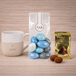 Geschenkkorb für Mama mit Kerzen und Text