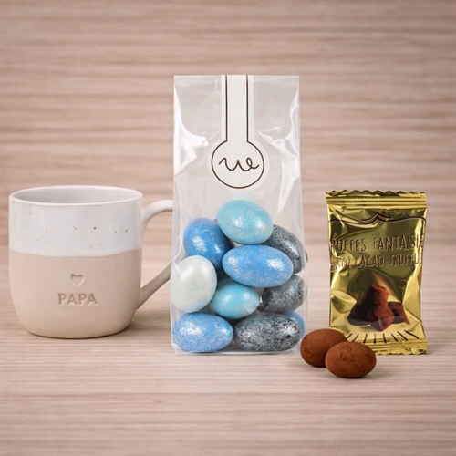 Geschenkkorb für Mama mit Kerzen und Text