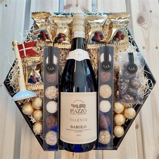 Geschenkkorb für Mama mit Kerzen und Text