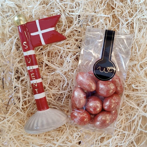Geschenkkorb für Mama mit Kerzen und Text