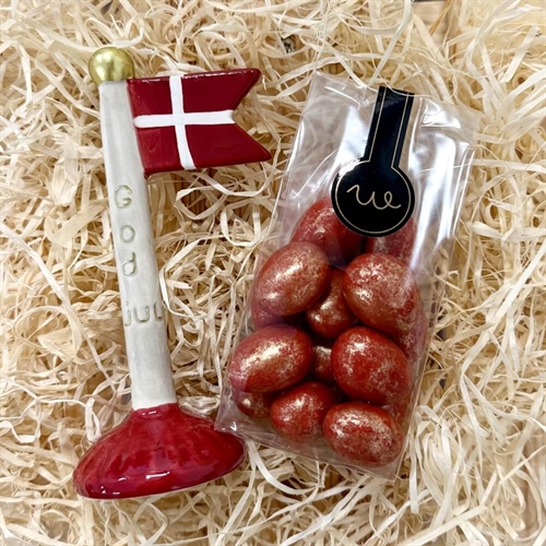 Geschenkkorb für Mama mit Kerzen und Text