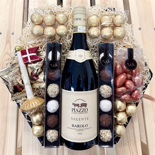 Geschenkkorb für Mama mit Kerzen und Text