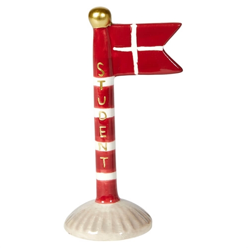 Flagge Schüler rot H: 14 cm