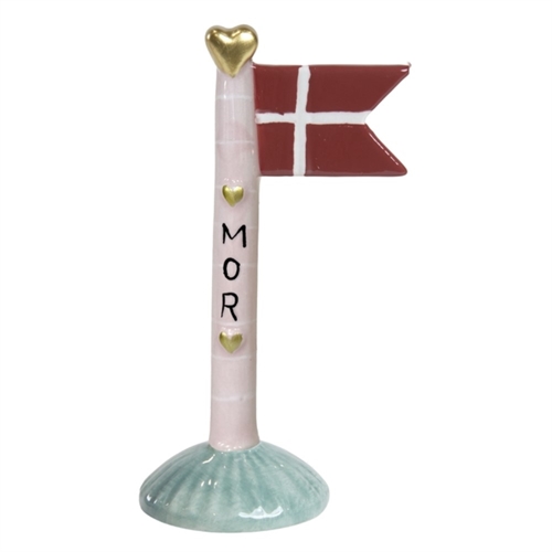 Flaggenmutter H: 14 cm Keramik