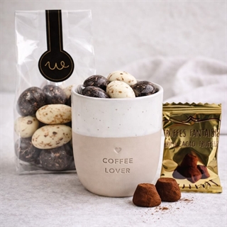 Geschenkkorb für Mama mit Kerzen und Text