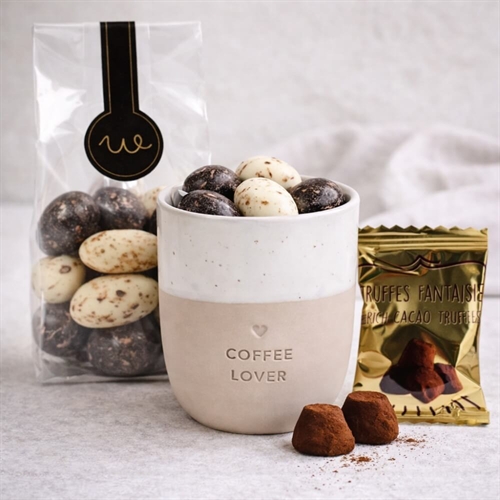 Geschenkkorb für Mama mit Kerzen und Text