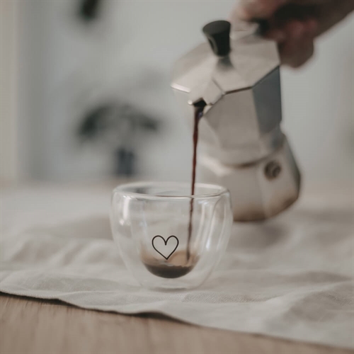 Espressotasse Herz