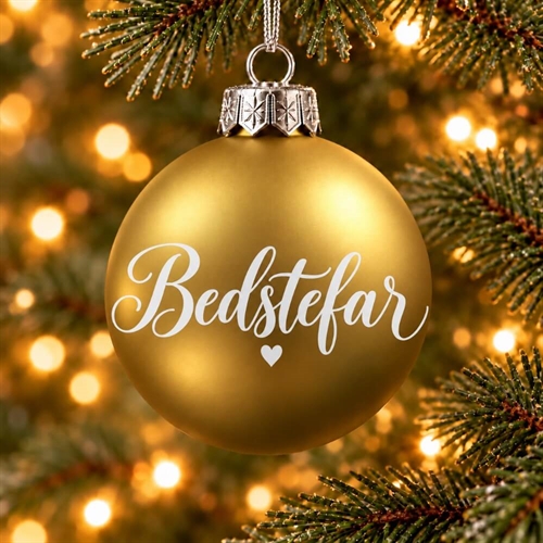 Weihnachtskugel für Opa