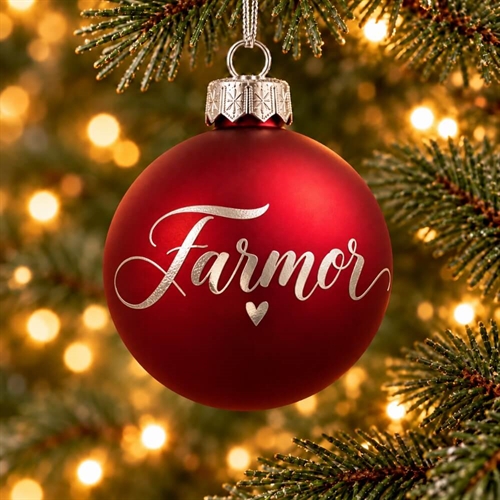 Weihnachtskugel für Oma