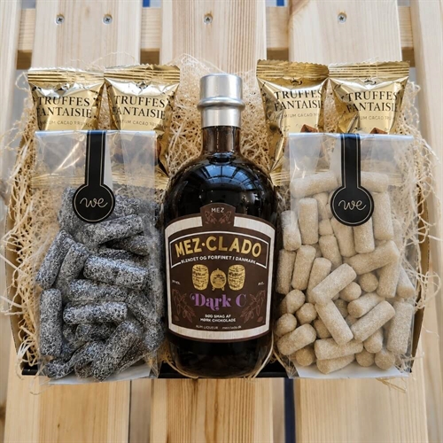Geschenkkorb für Mama mit Kerzen und Text