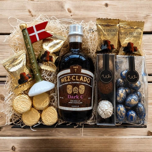 Geschenkkorb für Mama mit Kerzen und Text