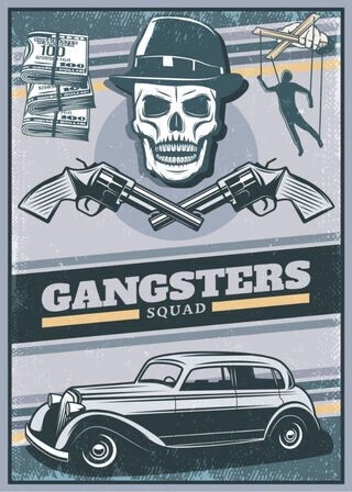 Gangstertrupp - Poster