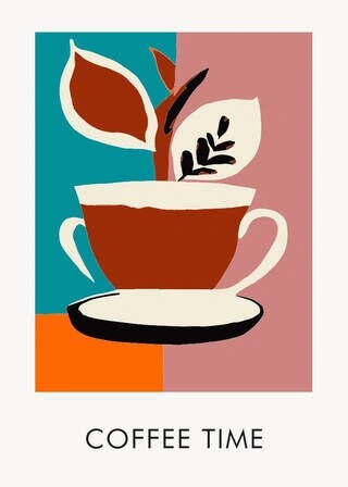 Kaffeezeit - Poster