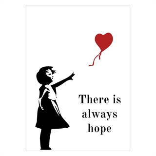 Poster - Es gibt immer Hoffnung