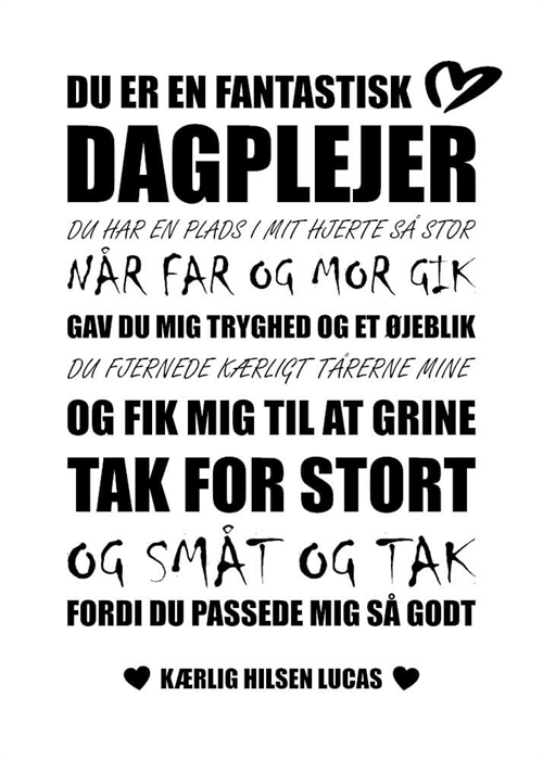 Poster – Ein fantastischer Tagesbetreuungsanbieter